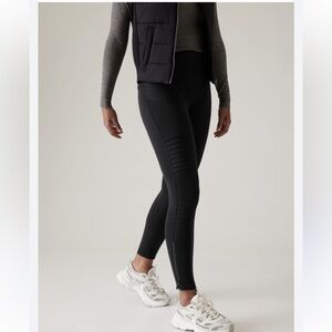 Athleta Women’s Black Delancey Moto Tight